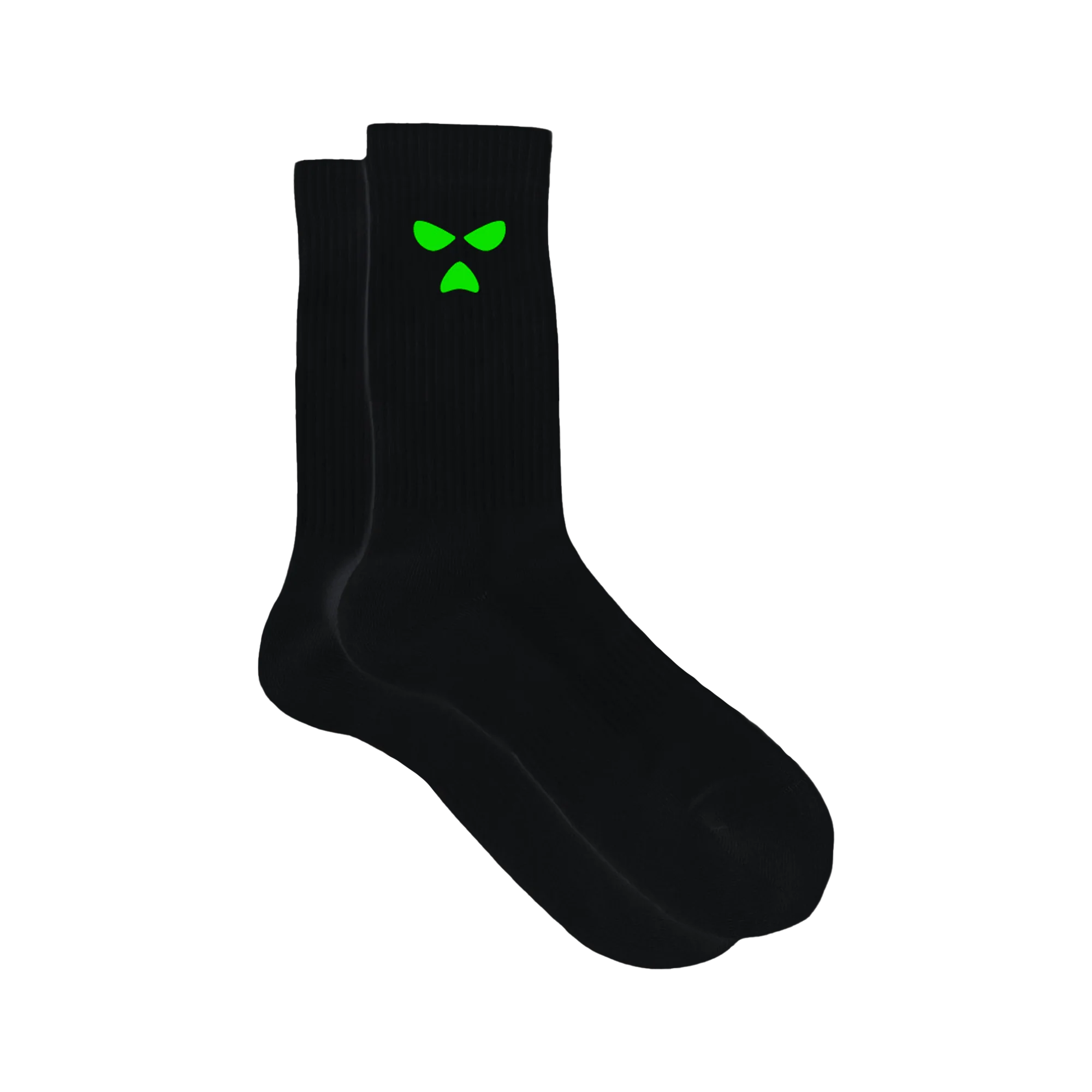 Black Logo Socks